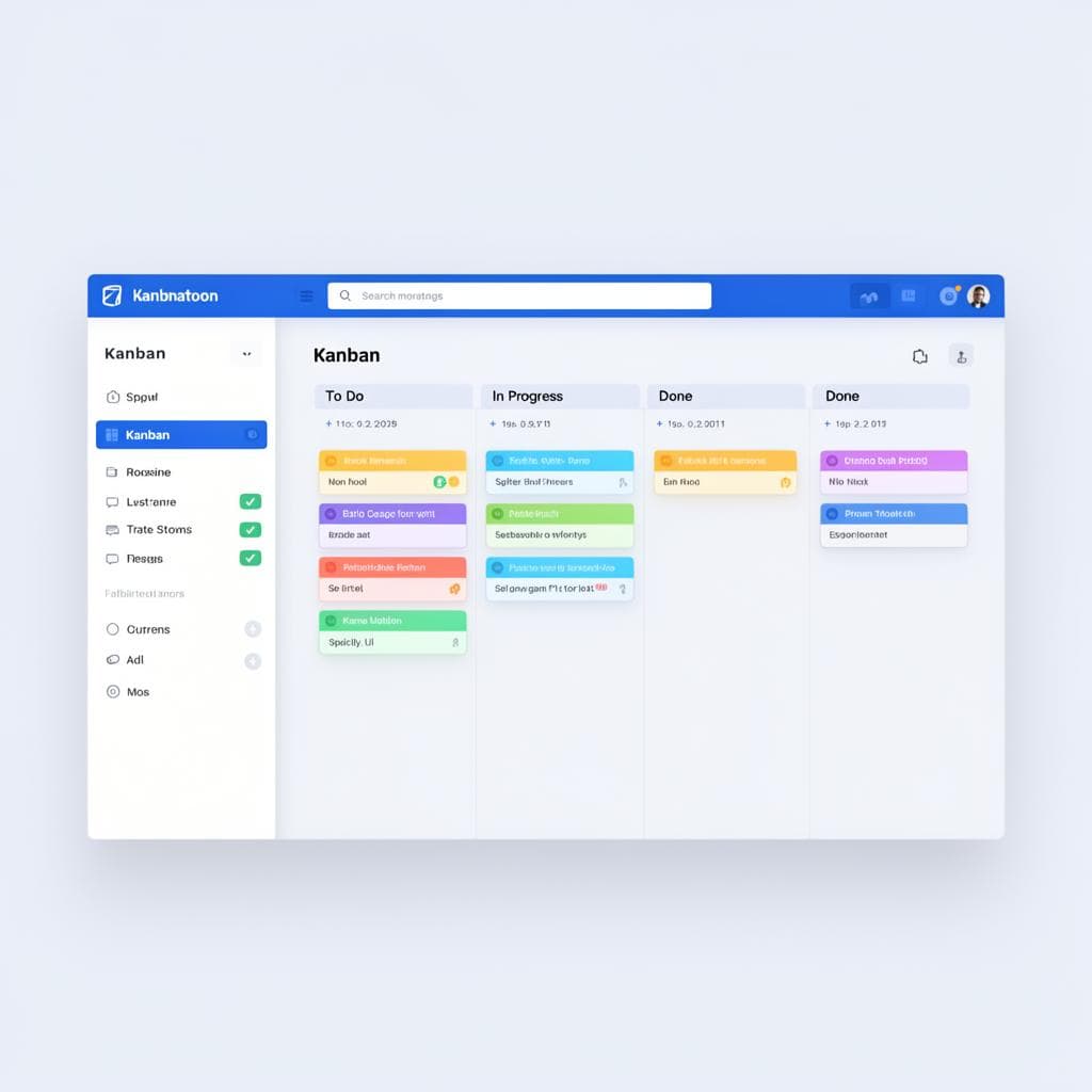 TaskFlow Kanban Board